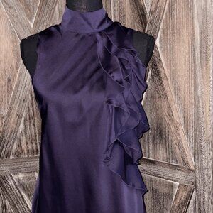 Sleeveless Dress Shirt- Kenar- Medium